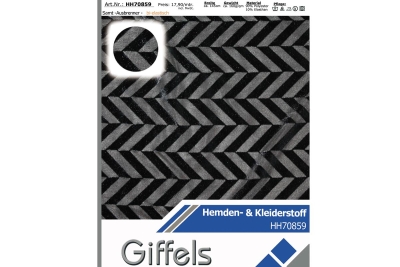 Samt-Ausbrenner fishbone- HH70859 - Reste