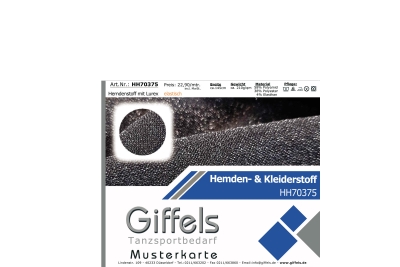 Hemdenstoff mit Lurex - HH70375 - Reste