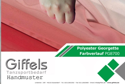 Polyester Georgette-PG8750-Handmuster