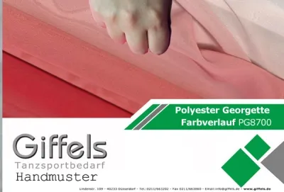 Polyester Georgette-PG8750-Handmuster