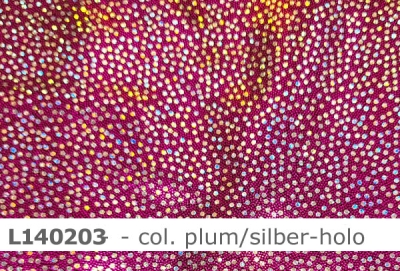 Lycra Cosmic mit Holopunkte - Reste