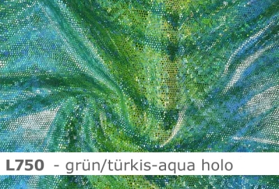 Lycra Tiger Hologramm - Reste