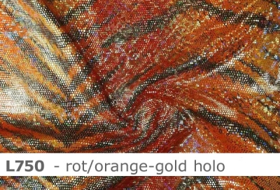 Lycra Tiger Hologramm - Reste