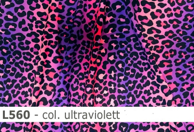 Lycra Leopard Farbverlauf- L560 - Reste