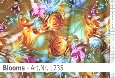 Lycra Design Blooms - Reste