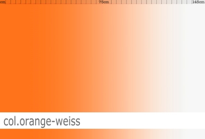 Lycra mit Farbverlauf- col. weiss-farbig - Reste