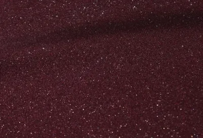 bordeaux farbiger Lycra/ Badeanzugstoff mit Glitzer