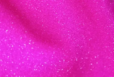 neonpinker Lycra/ Badeanzugstoff mit Glitzer