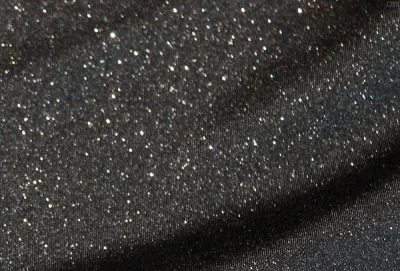 Lycra mit Glitzer L200 - Farbe schwarz