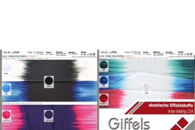 Lycra stripe shading - Reste