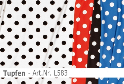 Lycra Tupfen - L583