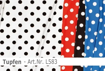 Lycra Tupfen - L583