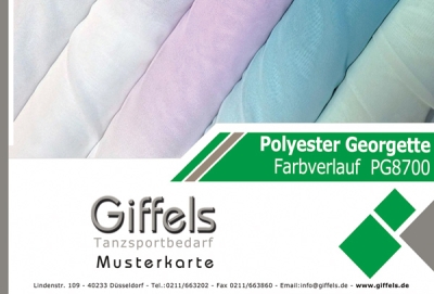 PG8750-Musterkarte