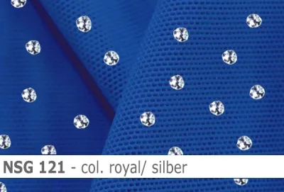 Stretch net - weicher Netzstoff mit Pailletten