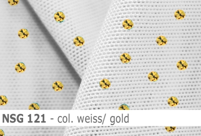 Stretch net - weicher Netzstoff mit Pailletten - Reste