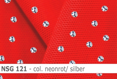 Stretch net - weicher Netzstoff mit Pailletten