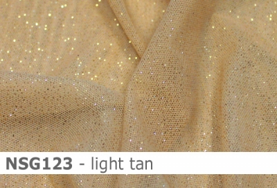 Netzstoff mit Glitzer