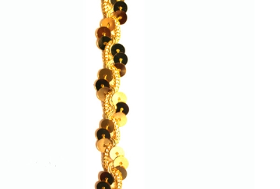 Paillettenband - Wellen