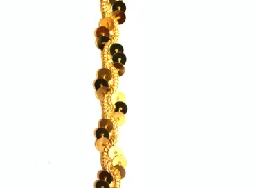 Paillettenband - Wellen Paillettenband - Wellen