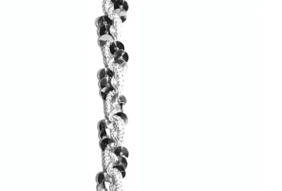 Paillettenband - Wellen