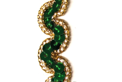 Paillettenband - Lurex-Wellen