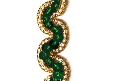 Paillettenband - Lurex-Wellen