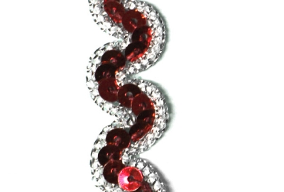 Paillettenband - Lurex-Wellen