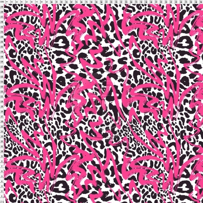 bedruckter Netzstoff