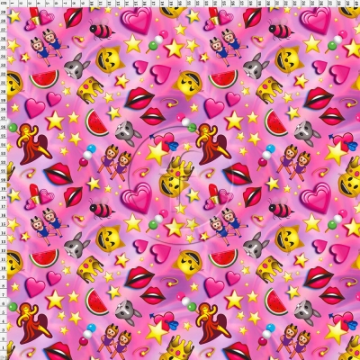 bedruckter Netzstoff