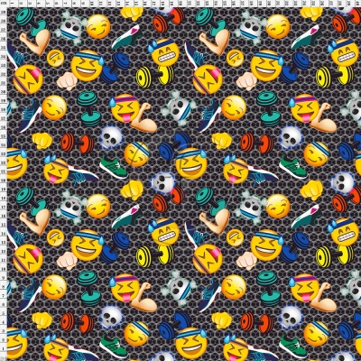 bedruckter Netzstoff