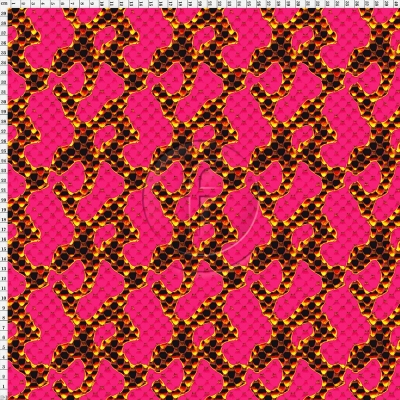 bedruckter Netzstoff