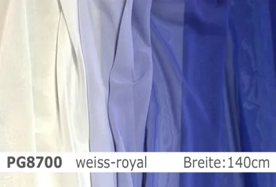 Polyester Georgette - Farbverlauf