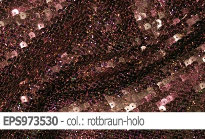 elastischer Holo-Paillettenstoff - Reste
