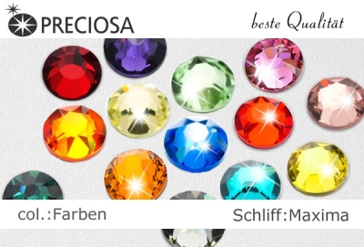 Preciosa MAXIMA Strass SS20/Ø:4,7mm - Farben
