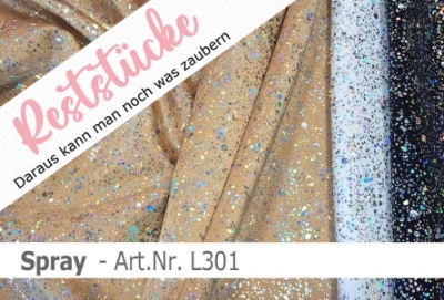 Lycra - Design Spray - mit Hologramm - Reste