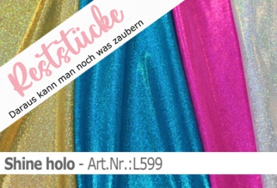 Lycra - Design Shine - Hologramm - Reste