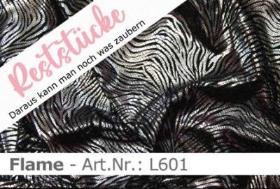 Lycra Flame silber - L601 - Reste