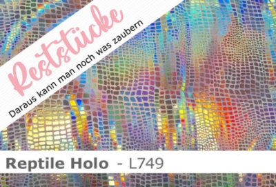 Lycra - Design Reptile Holo - Reste