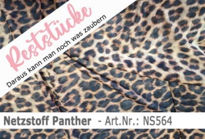 Netzstoff - Design Panther - Reste