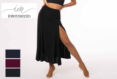 langer Rock mit Schlitz - Art.7016