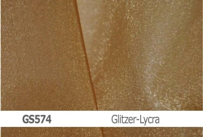 Glitzer Lycra - col. american tan