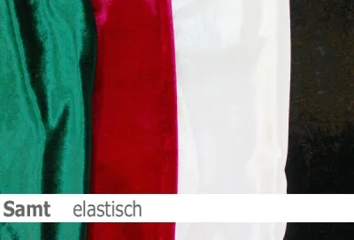 Samt günstig - elastisch