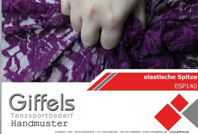 elastische Spitze-ESP140-Handmuster