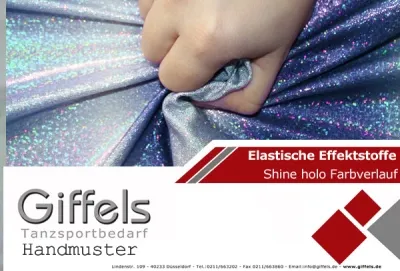 Shine holo Farbverlauf Handmuster