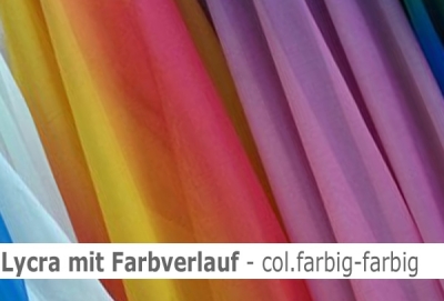 Lycra mit Farbverlauf- col. farbig-farbig