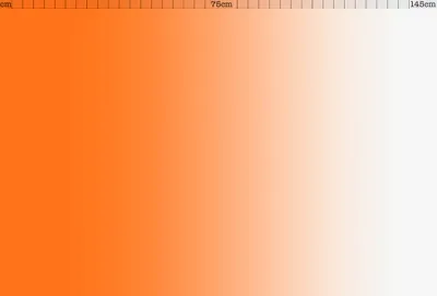 Lycra mit Farbverlauf - col. weiss-orange