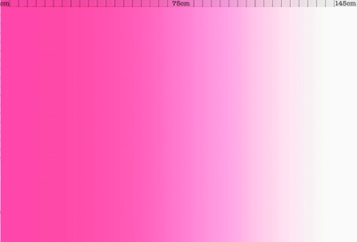 Lycra mit Farbverlauf - col. weiss-pink