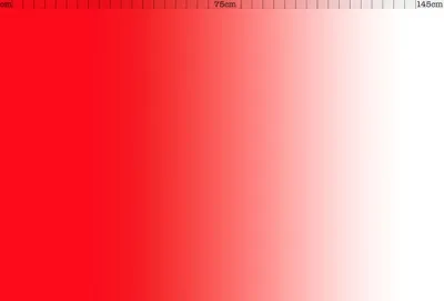 Lycra mit Farbverlauf - col. weiss-rot