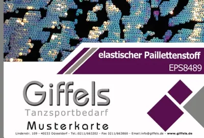 Komplettset - Paillettenstoffe