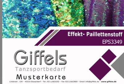 Komplettset - Paillettenstoffe